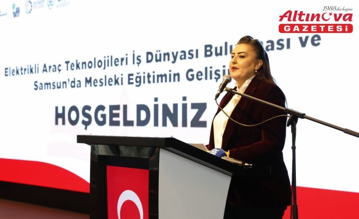 Samsun’da “Elektrikli Araç Teknolojileri ve Mesleki Eğitim Programı“ tanıtıldı