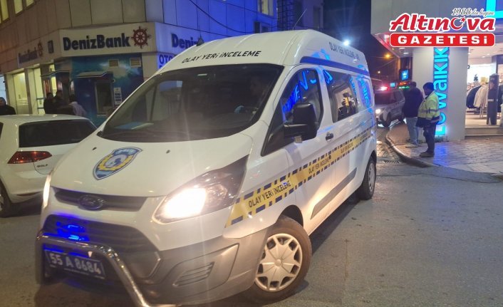 Bafra'da tartıştığı kişiyi silahla yaralayan zanlı yakalandı