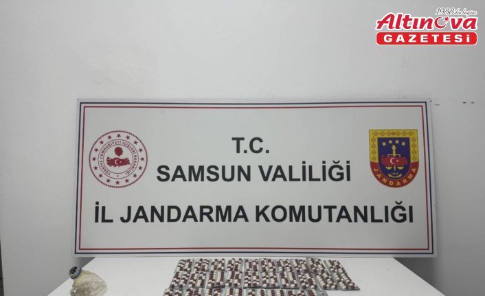 Samsun'da uyuşturucu operasyonunda 2 zanlı yakalandı