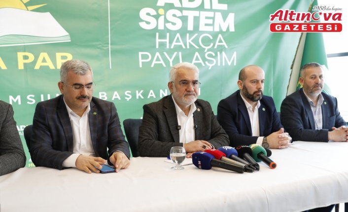 HÜDA PAR Genel Başkanı Yapıcıoğlu, Samsun'da konuştu: