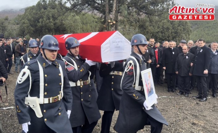 Kalp krizi sonucu vefat eden asker Sinop'ta toprağa verildi