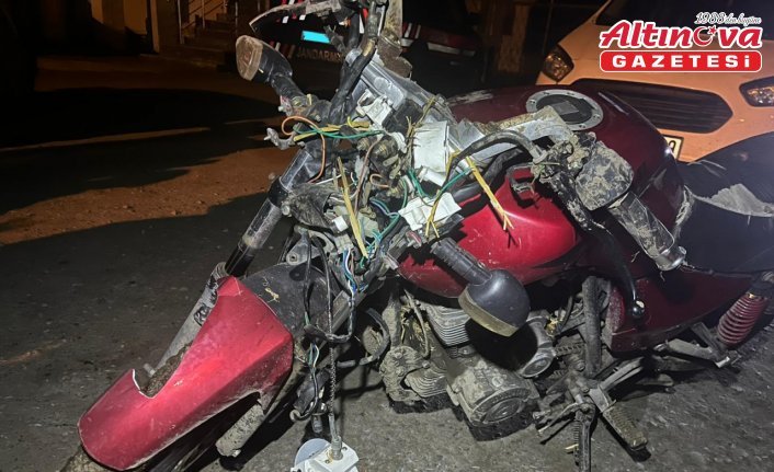 Bafra'da çarptığı yayayı darbeden motosiklet sürücüsü tutuklandı