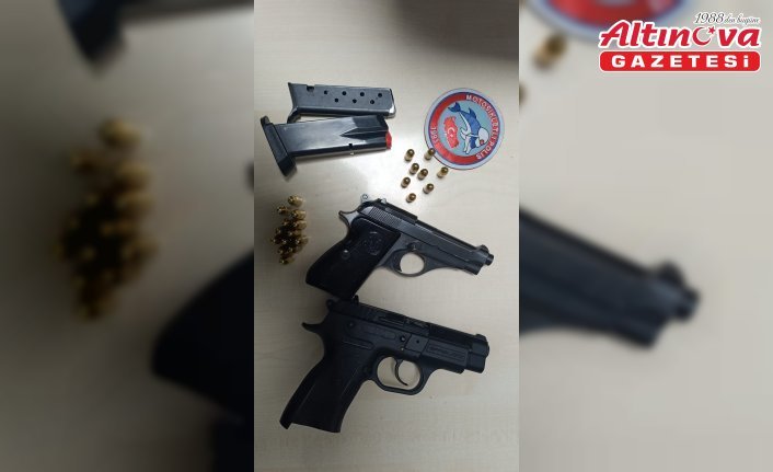 Samsun'da silah operasyonunda 1 zanlı yakalandı