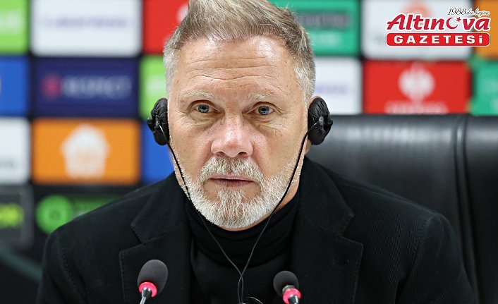 Samsunspor-Shkendija maçının ardından Thorsten Fink