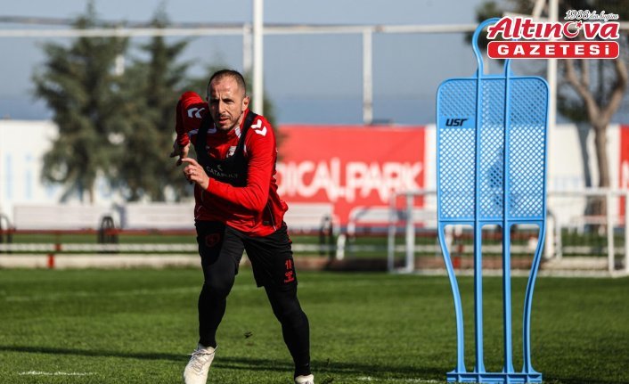 Samsunspor, Antalyaspor maçının hazırlıklarını sürdürdü