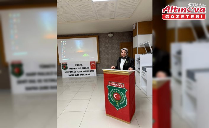 Türkiye Harp Malulü Gaziler Şehit Dul ve Yetimleri Derneği Bafra Şubesi Genel kurulu yapıldı