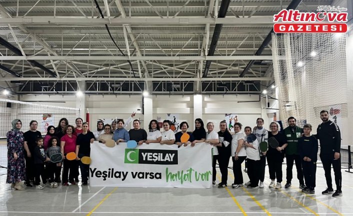 Yeşilay Pickleball İşitme Engelliler Şampiyonası Atakum'da gerçekleştirildi