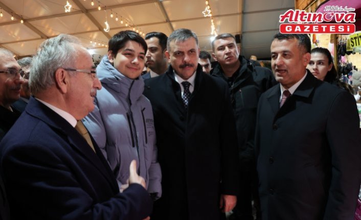 İçişleri Bakanı Çiftçi, Samsun'da Ramazan Sokağı'nı ziyaret etti