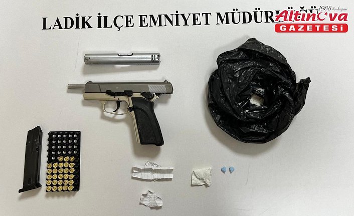 Samsun'da uyuşturucu operasyonunda 1 kişi gözaltına alındı