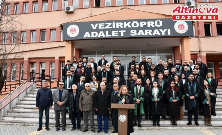 Samsun Barosu'ndan avukata saldırıya tepki