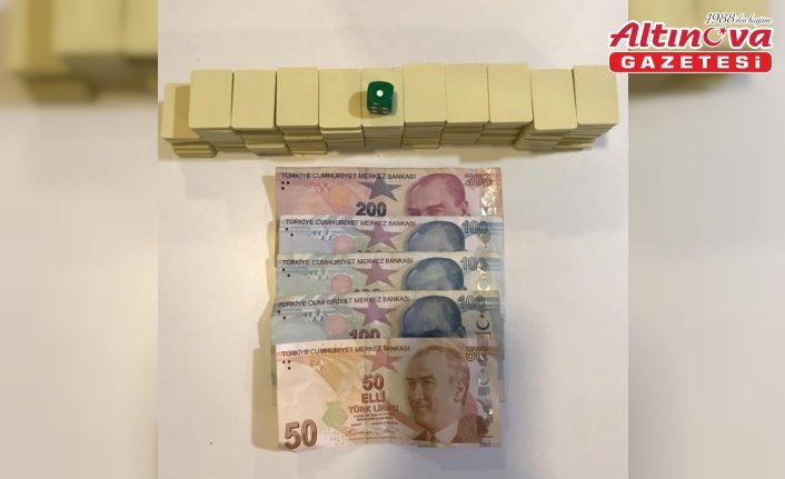 Samsun'da kumar oynayan 4 kişiye 46 bin 416 lira ceza kesildi