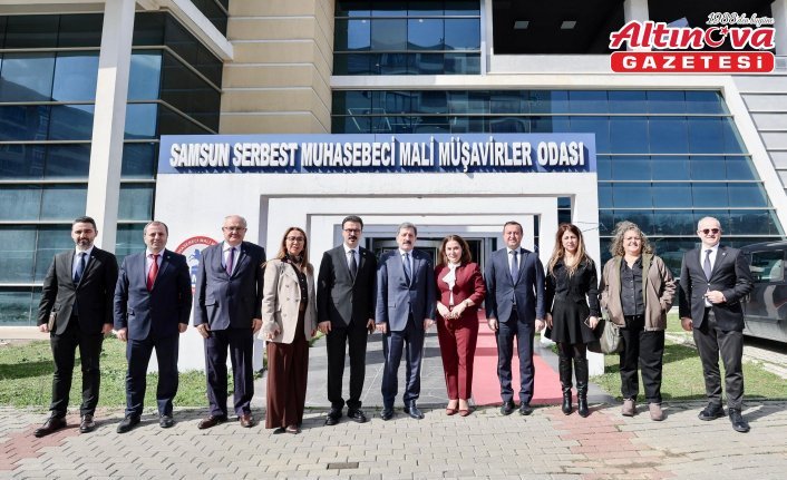 Vali Tavlı'dan Muhasebe Haftası'nda mali müşavirlere ziyaret