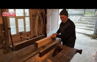 Geleneksel beşik ustası kaybolmaya yüz tutan mesleğini yaşatmaya çalışıyor