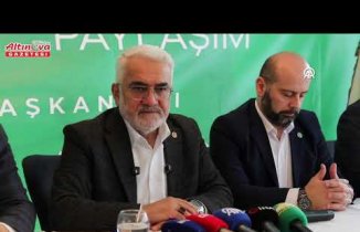 HÜDA PAR Genel Başkanı Yapıcıoğlu, Samsun'da konuştu