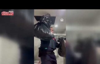 Samsun'da asma tavana saklanan 7 bin 9 uyuşturucu hap ele geçirildi