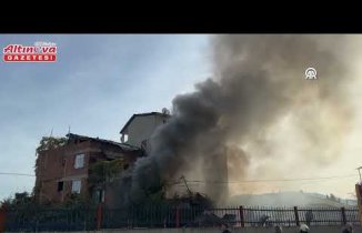 Samsun'da depoda çıkan yangın söndürüldü