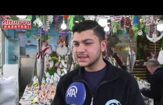 Samsun'da fırtına sonrası hamsiler tezgahlara geri döndü