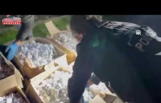 Samsun'da tıra gizlenmiş 153 bin 615 sentetik ecza ele geçirildi