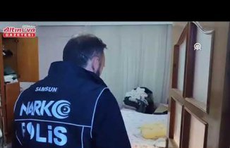 Samsun'da uyuşturucu operasyonunda 2 şüpheli yakalandı