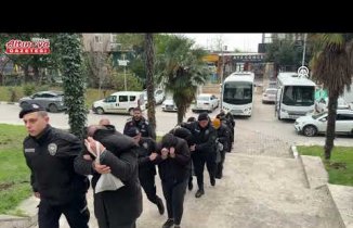 Samsun merkezli 19 ilde “çocuk müstehcenliği“ operasyonunda yakalanan 20 zanlı adliyede