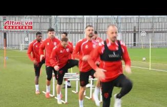 Samsunspor, Kasımpaşa maçının hazırlıklarına devam etti